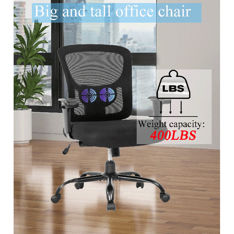 Desk chair 400 lb weight online capacity